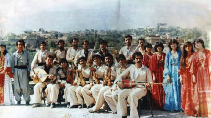 لە یادی ساڵوەگەری تیپی مۆسیقای پاشای گەورە دا