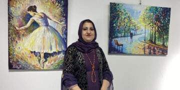 شێوەکار شیلانە سابیر: کاتێ سروشت و خەیاڵ تێکەڵ دەبن،دەتوانرێت جوانترین تابلۆ نیگار بکەیت