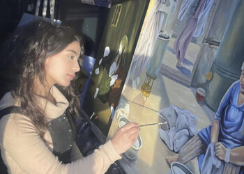 ھەناسە ھەژار: ڕەنگ کلیلی ھەموو تابلۆییەکانە