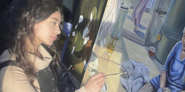 ھەناسە ھەژار: ڕەنگ کلیلی ھەموو تابلۆییەکانە