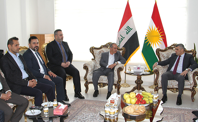 دیداری «سەلام رشدی» له‌ تاران له‌گه‌ڵ شاندی یەکێتی هاوردە و ناردنکارانی هەرێمی کوردستان لقی هەولێر